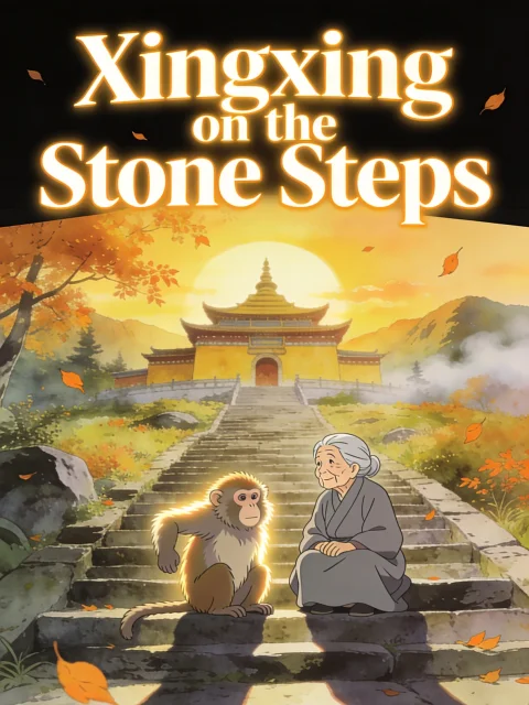 Xingxing on the Stone Steps