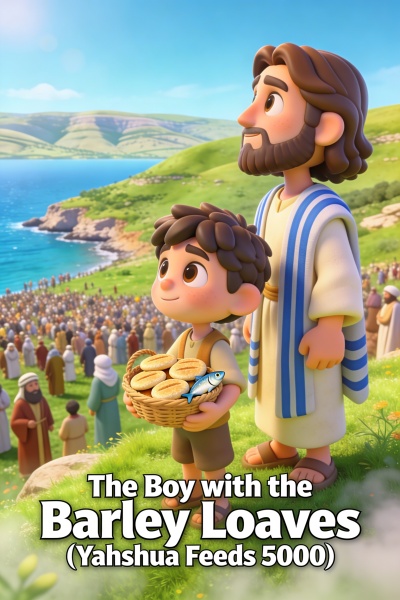 The Boy with the Barley Loaves (Yahshua Feeds 5000)