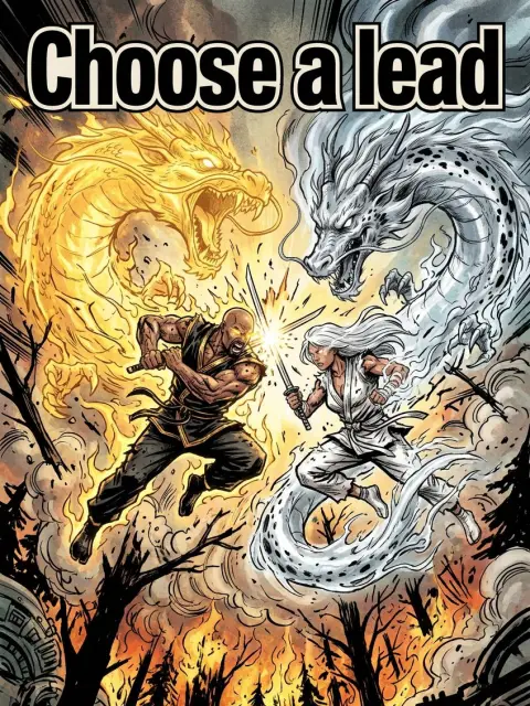 THE GOLDEN DRAGON 🐉 AND THE SLIVER DRAGON 🐉