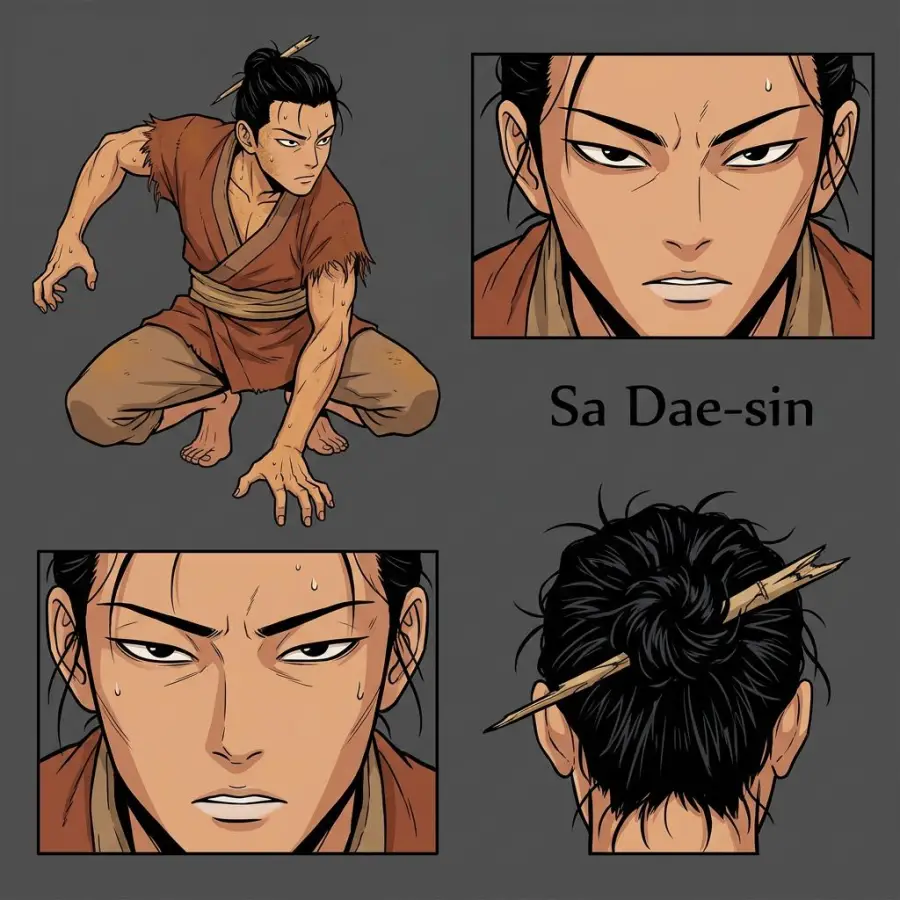 Sa Dae-sin portrait
