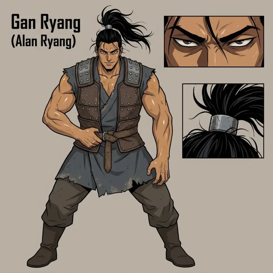 Gan Ryang portrait