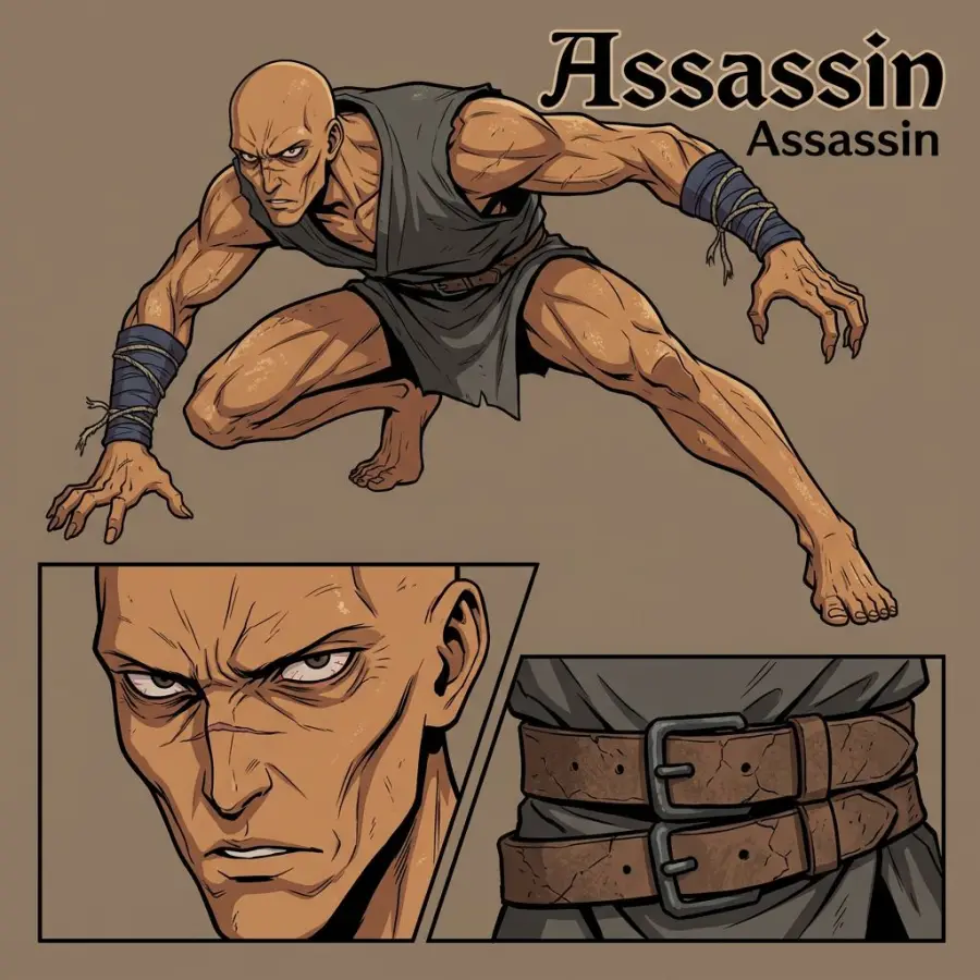 Assassin portrait
