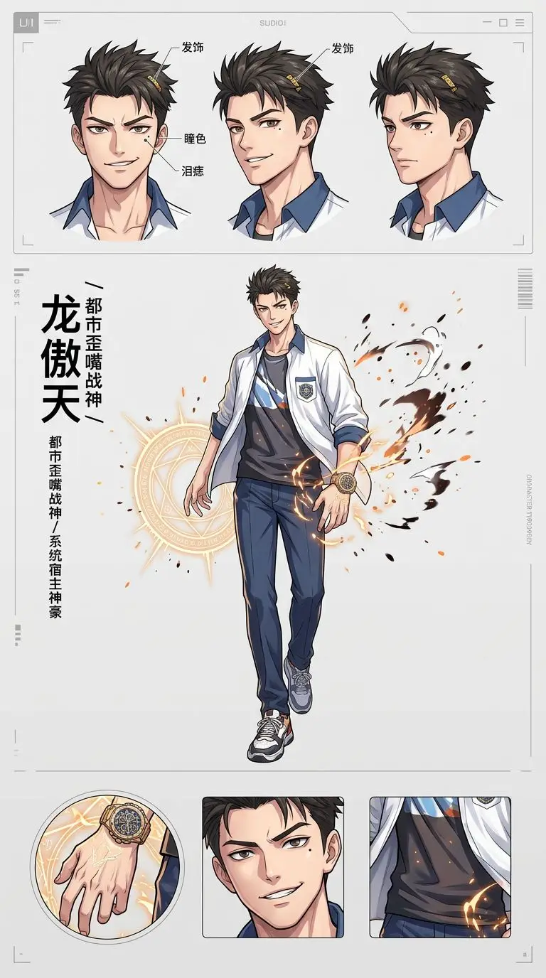 龙傲天 portrait