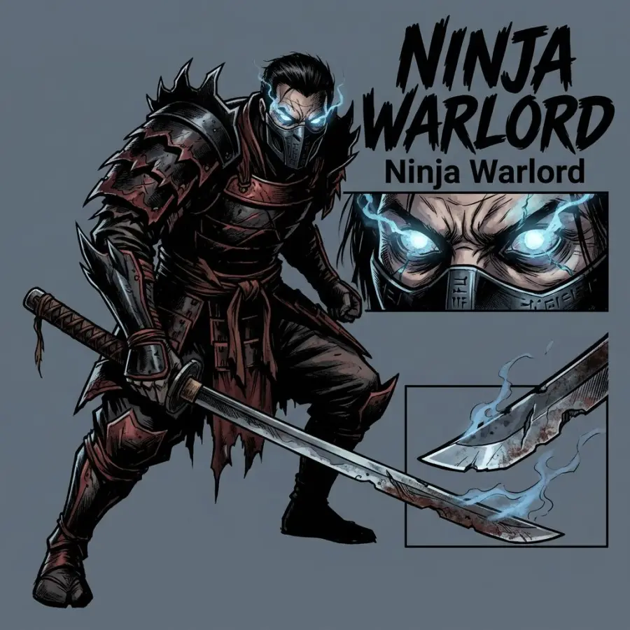 Ninja Warlord portrait