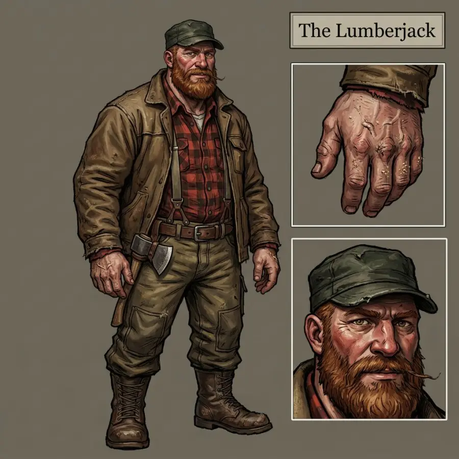 The Lumberjack portrait