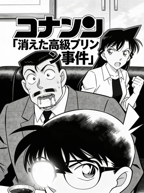 コナンと「消えた高級プリン事件」