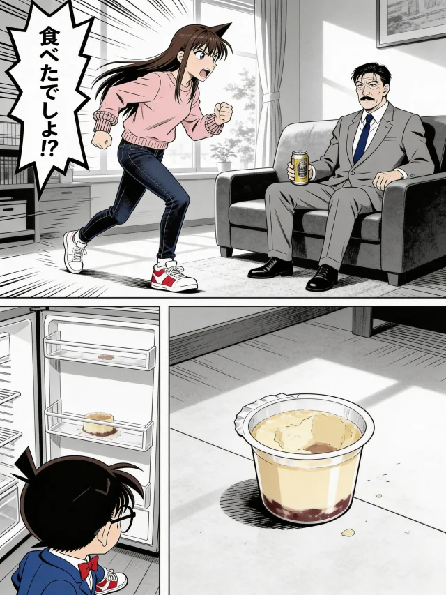 コナンと「消えた高級プリン事件」