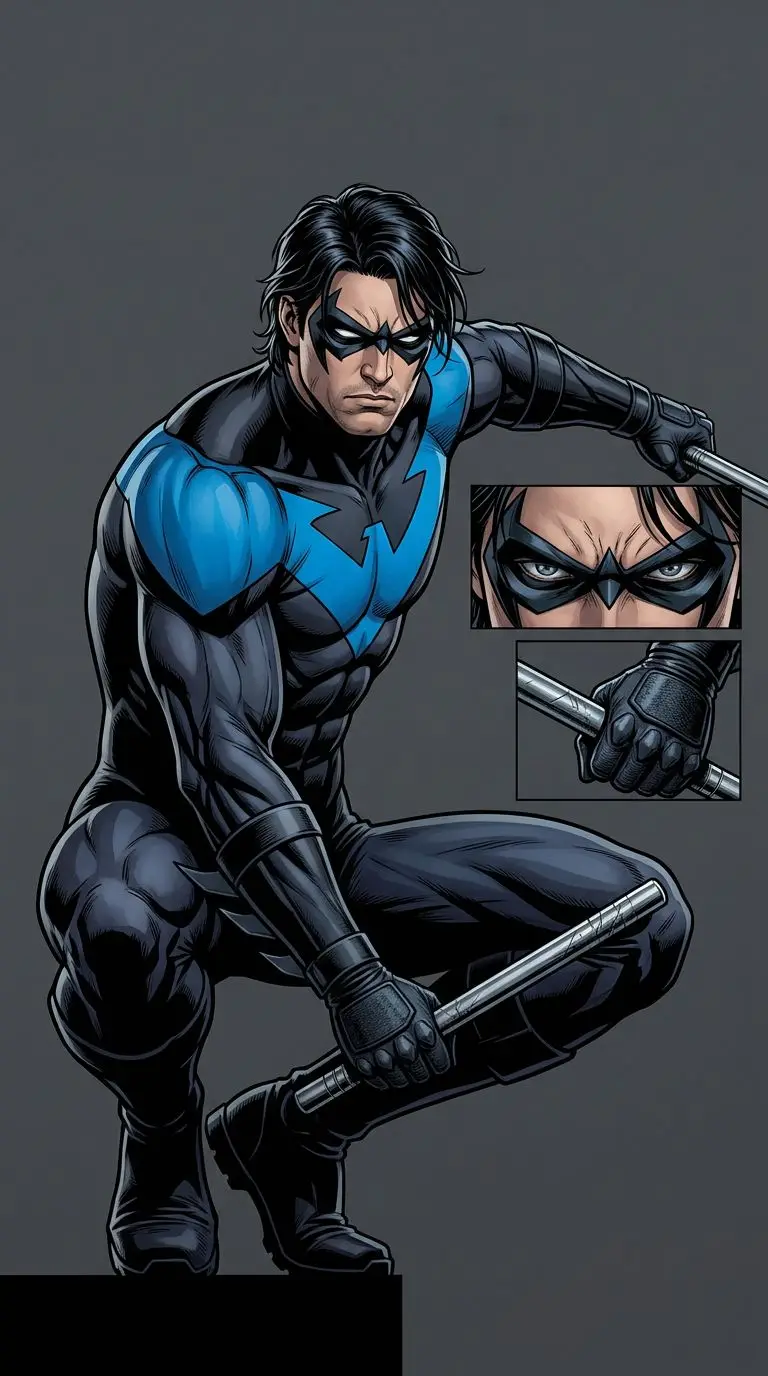 Nightwing portrait