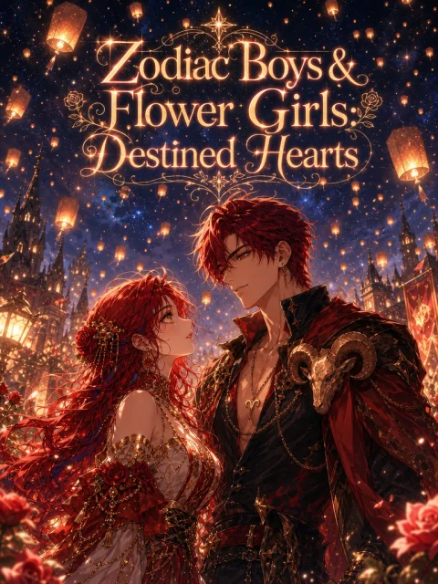 Zodiac Boys is Aries & Flower Girls is rose: Destined Hearts