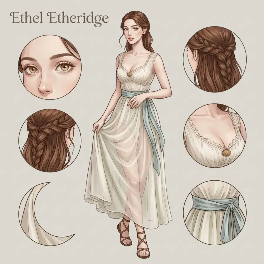 Ethel Etheridge portrait