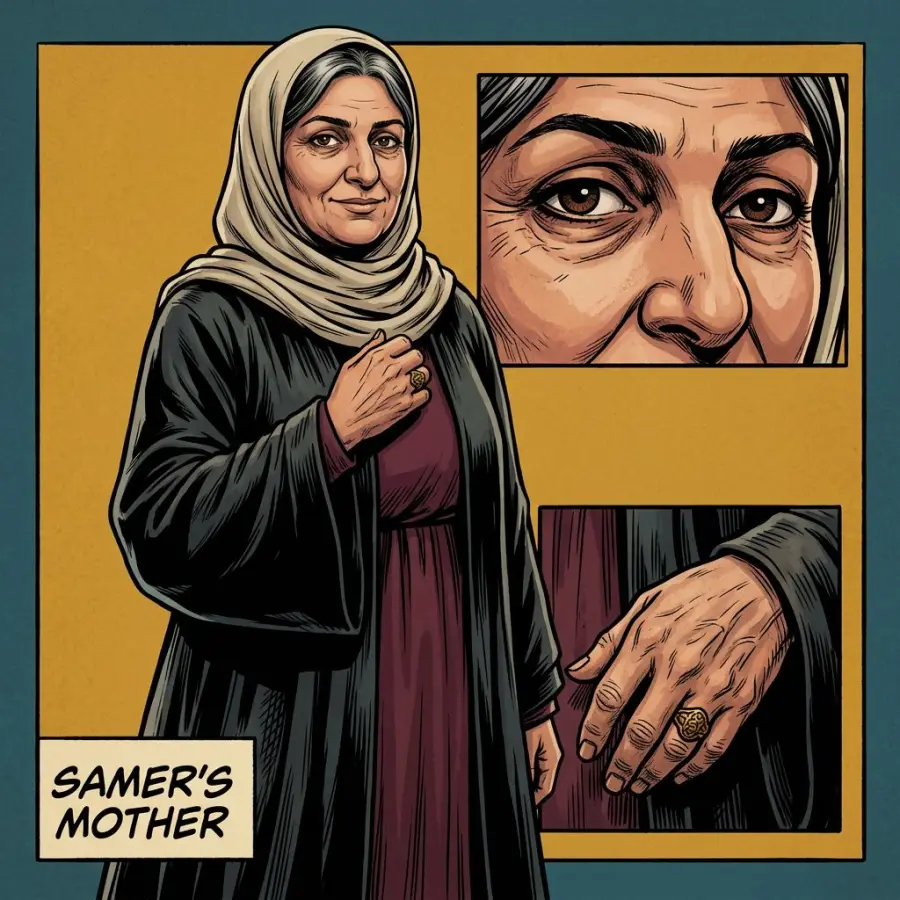 Samer's Mother portrait