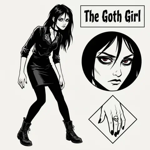 The Goth Girl
