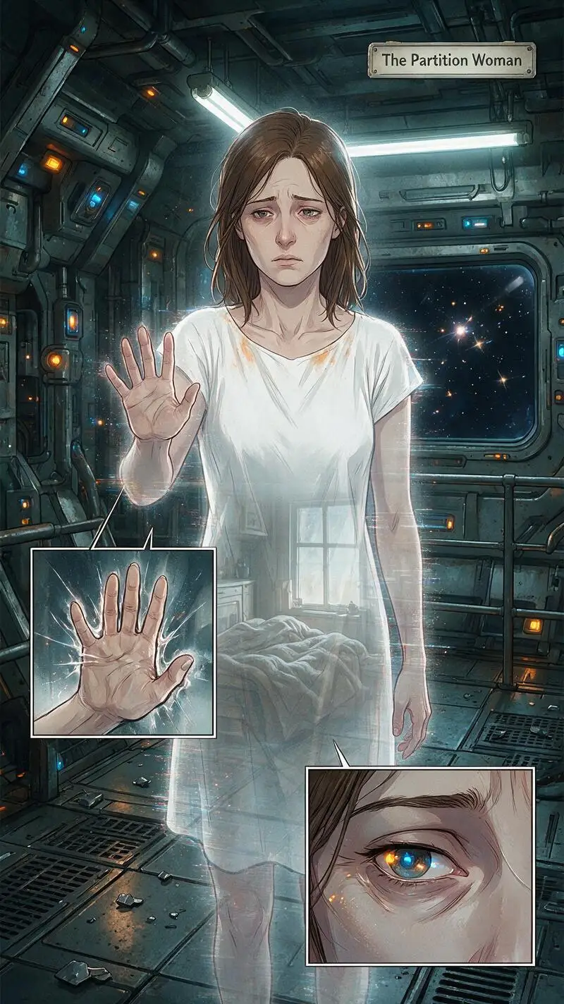 The Partition Woman portrait