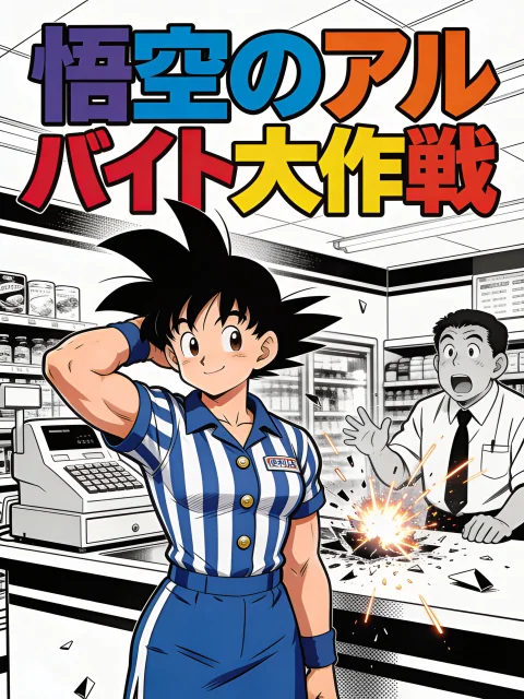 悟空（ごくう）のアルバイト大作戦（だいさくせん）