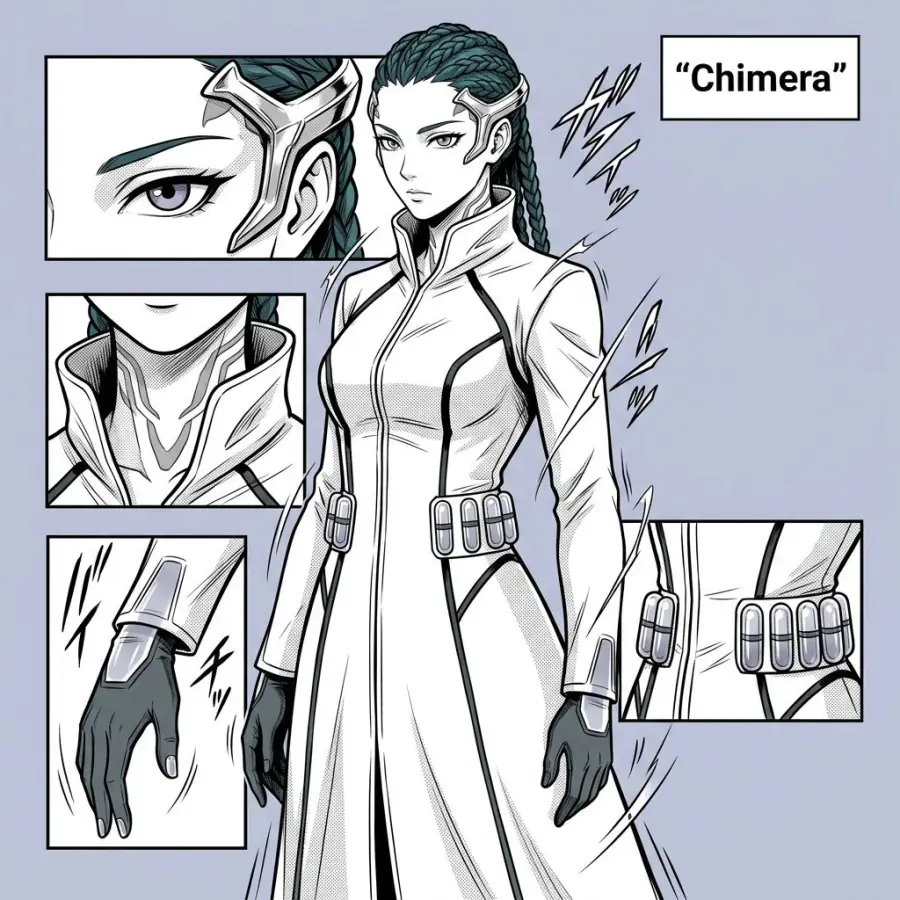 Chimera portrait