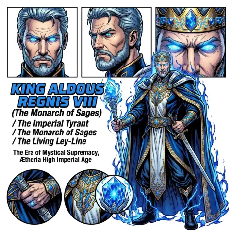KING ALDOUS REGNIS VIII (The Monarch of Sages)