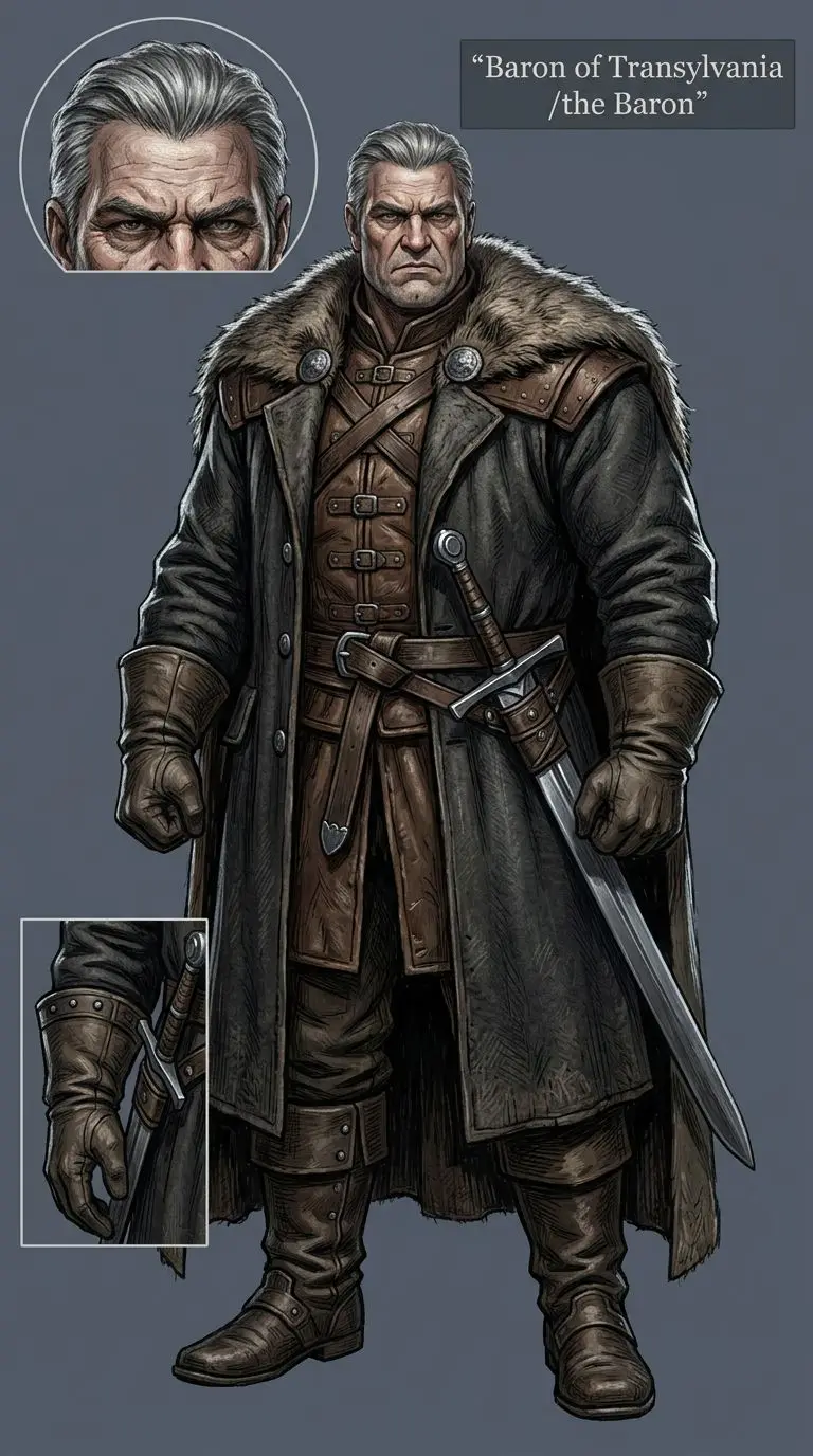 Baron of Transylvania portrait