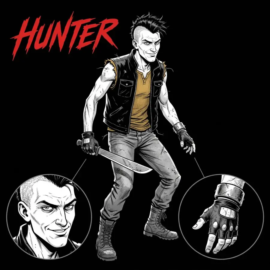 Hunter portrait