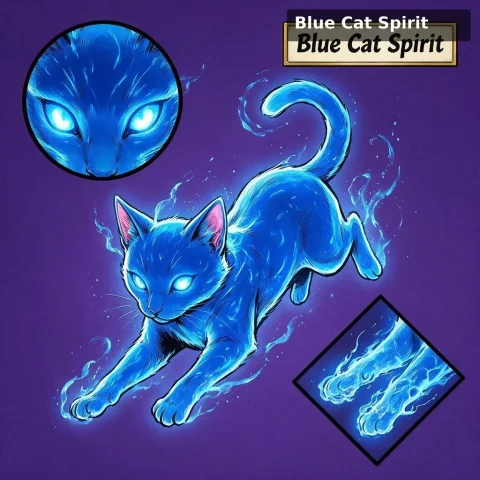 Blue Cat Spirit