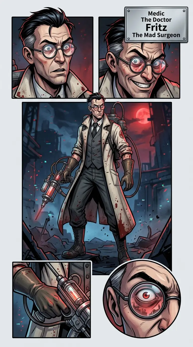 Medic portrait