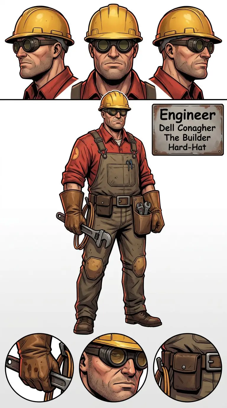 Engineer portrait