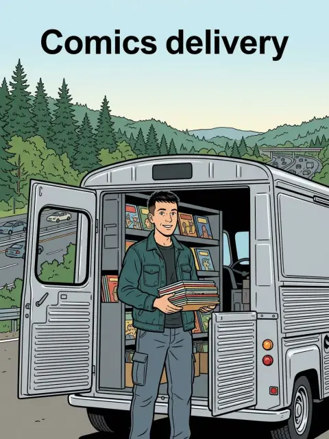Comics delivery