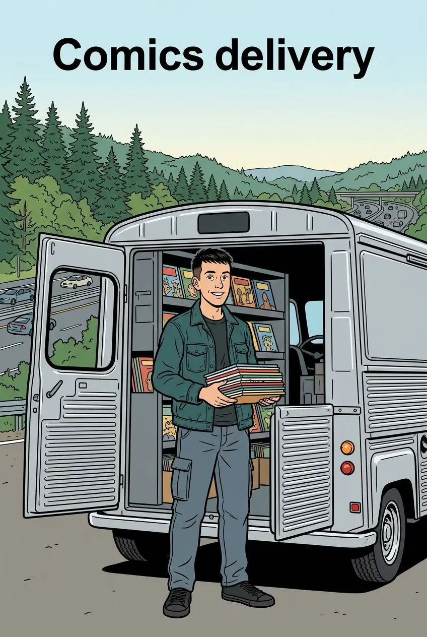 Comics delivery