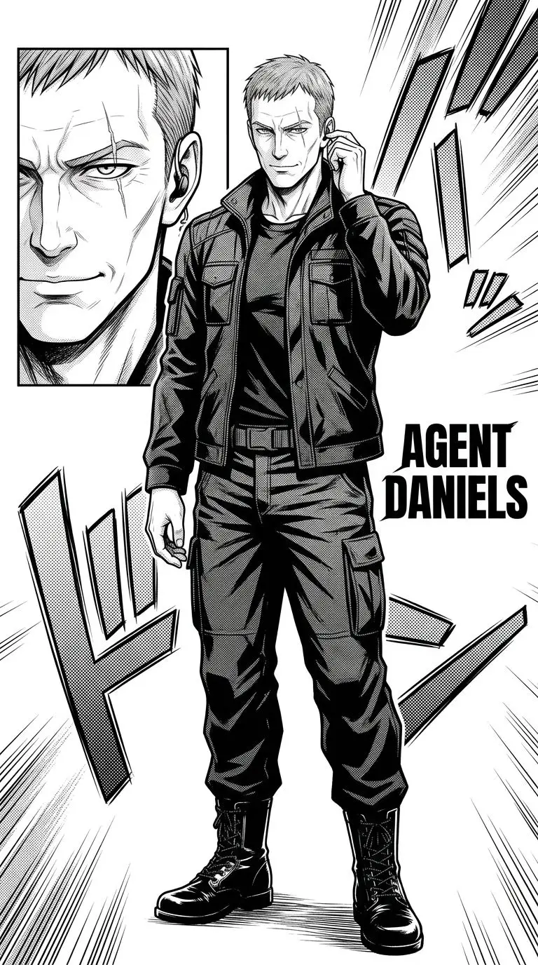 Agent Daniels portrait