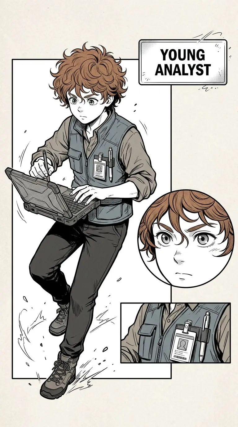 Young Analyst portrait