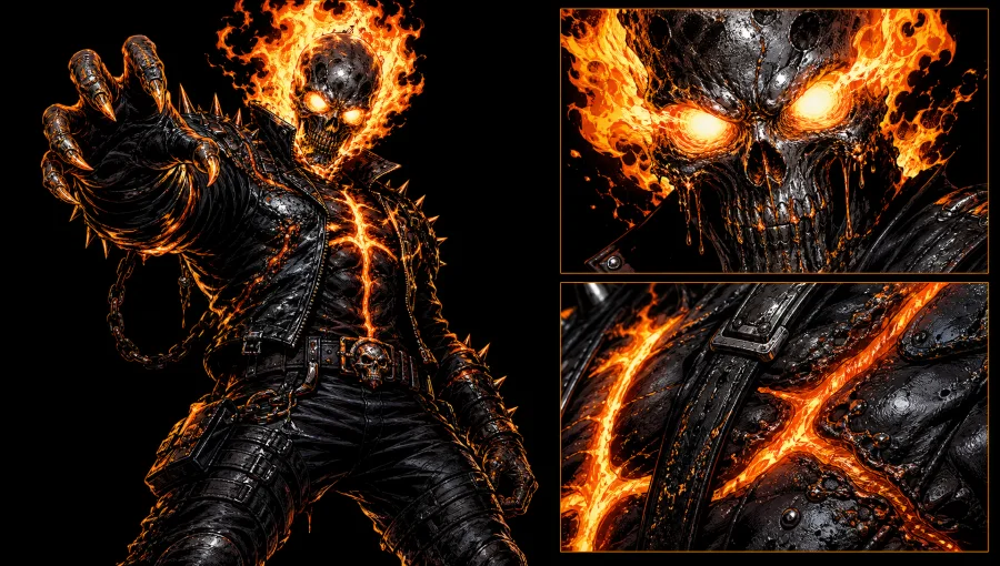 Ghost Rider portrait