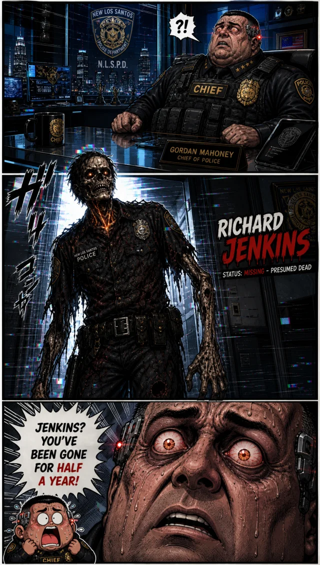 Chapter 14: The Ghost Rider invades police precint/ New allies formed