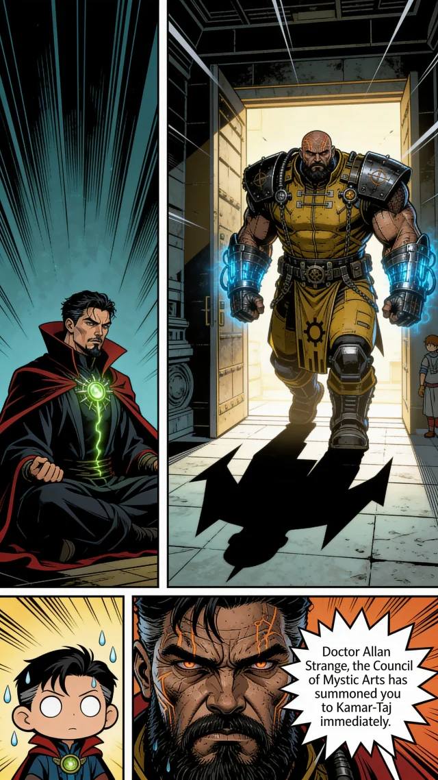 Chapter 17: Doctor Allan Strange's past catches up to him/ Amanda and Terrance losing it