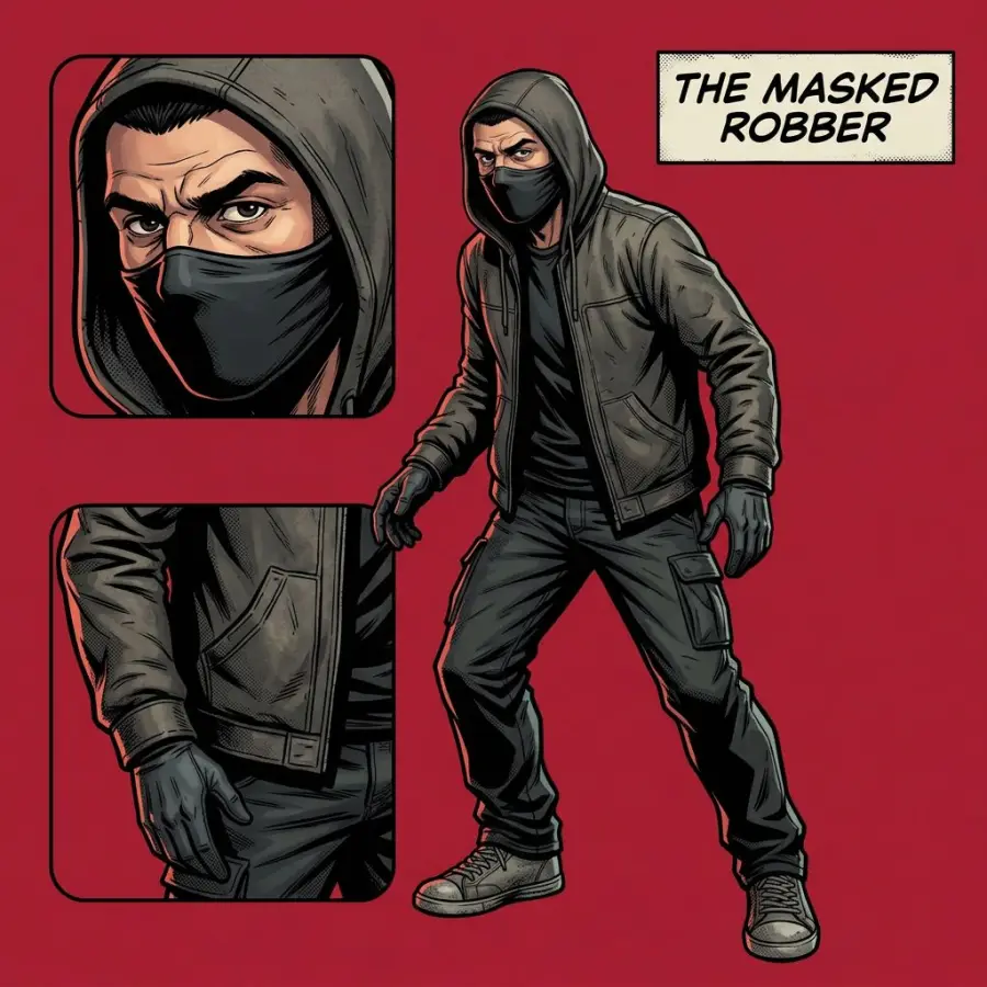 The Masked Robber portrait