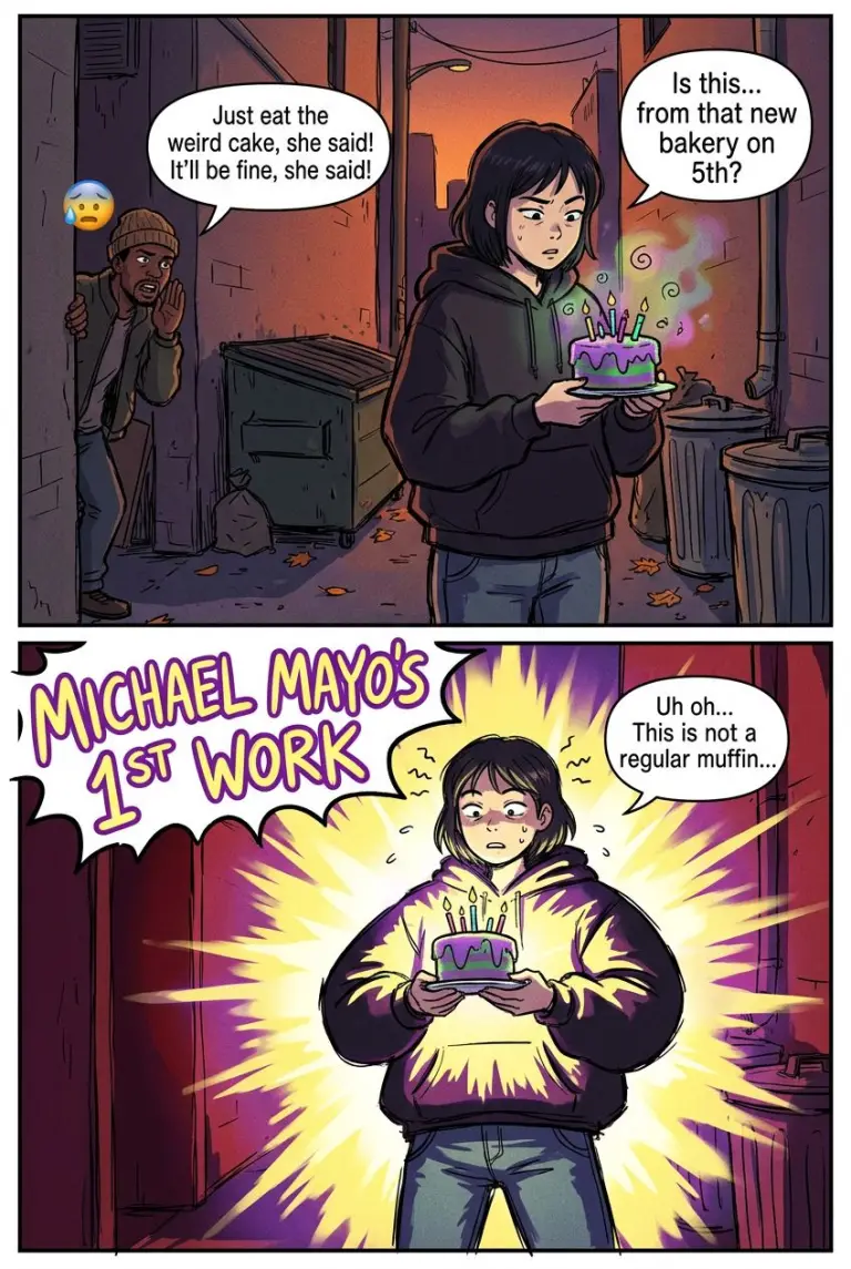 Michael Mayo's 1st Work
