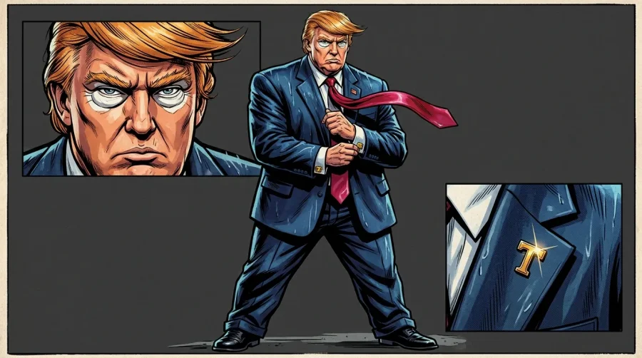 Donald Trump portrait
