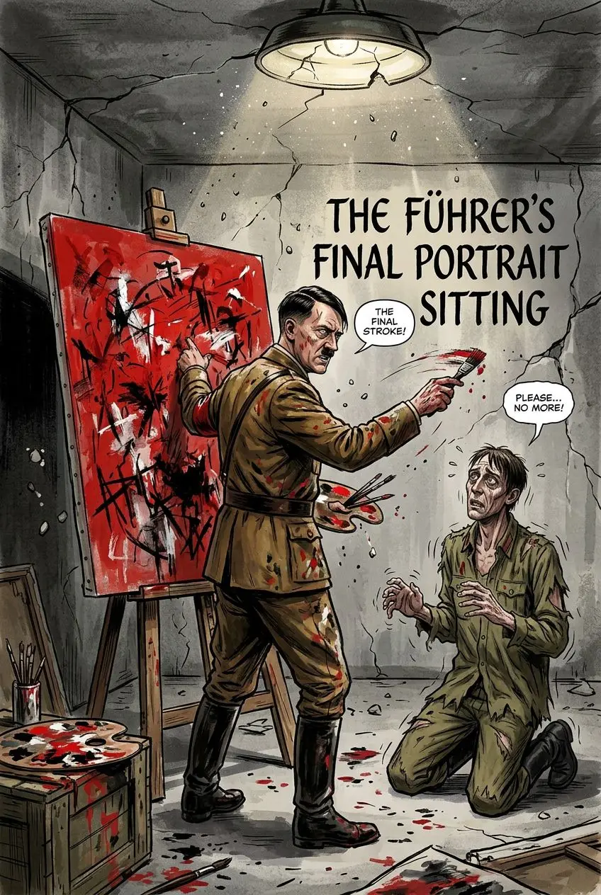The Führer's Final Portrait Sitting