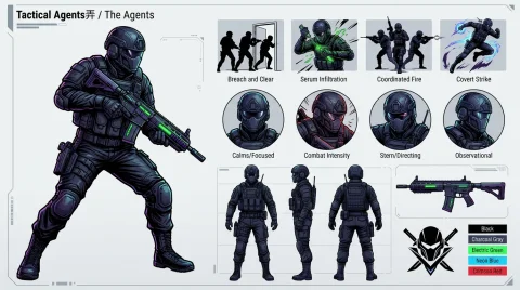 Tactical Agents弄