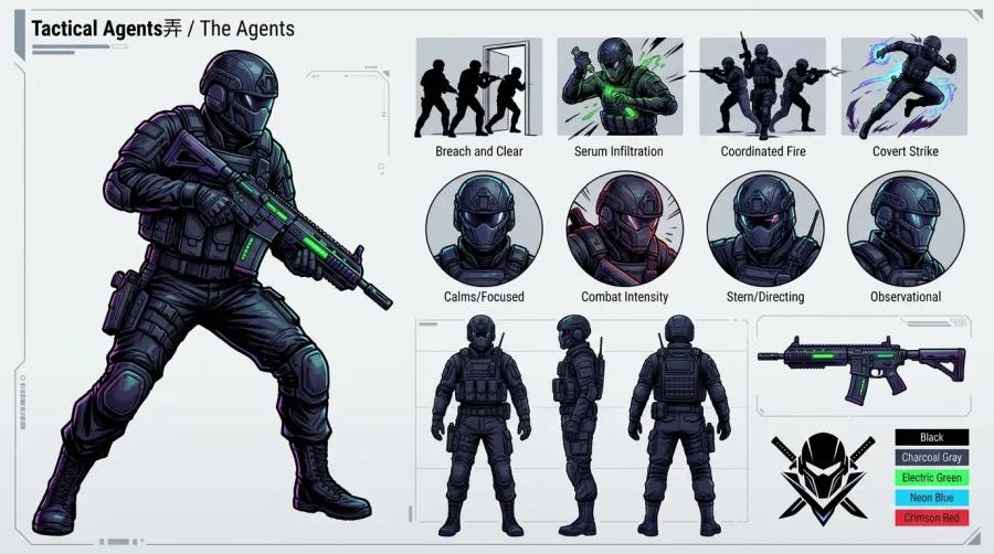 Tactical Agents弄 portrait