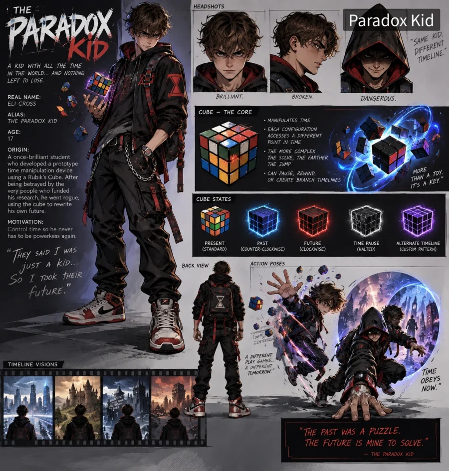 Paradox Kid portrait