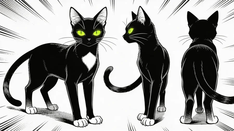 The Cat portrait