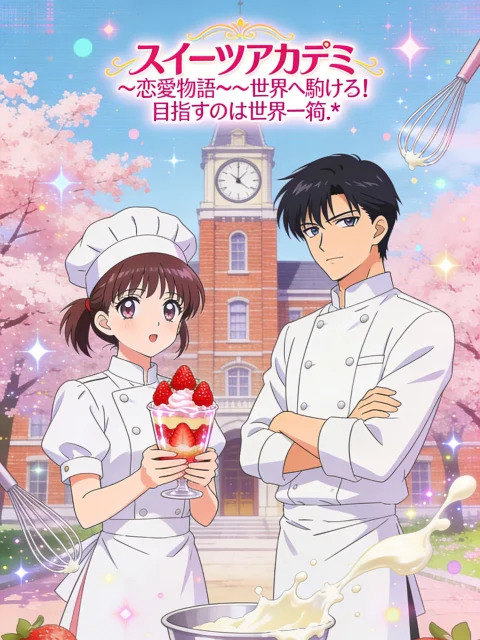 スイーツアカデミー恋愛物語❤~世界へ駆けろ!目指すのは世界一🍀.*
