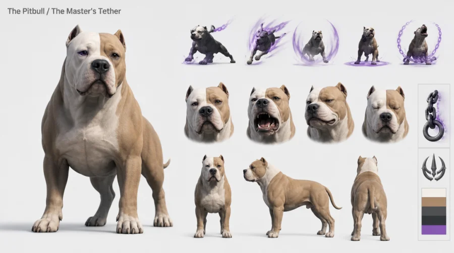 The Pitbull portrait