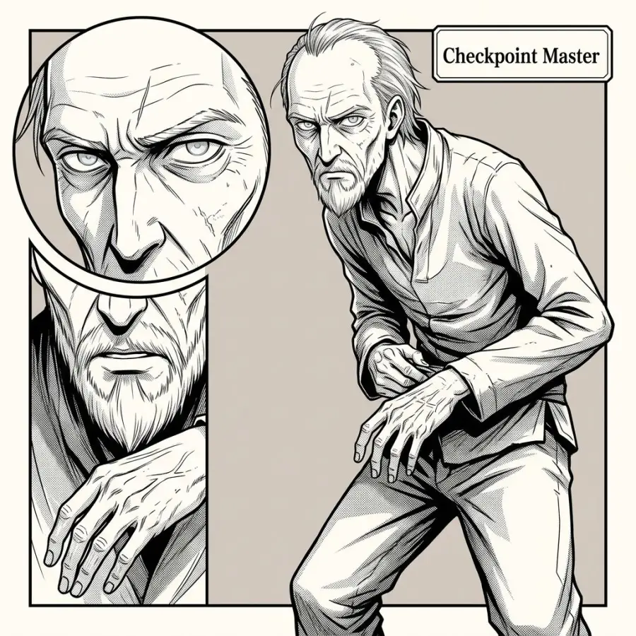 Checkpoint Master portrait