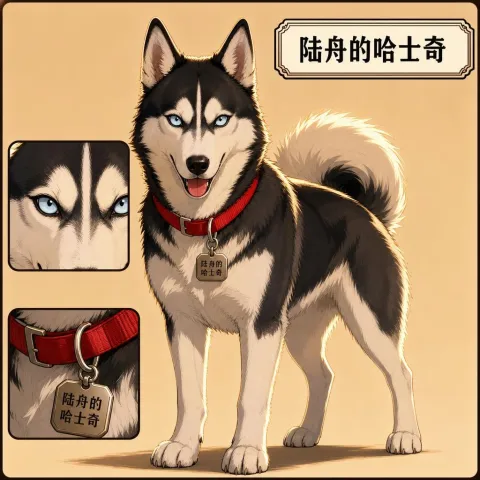 陆舟的哈士奇
