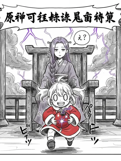 クレーは雷電将軍が大好き!