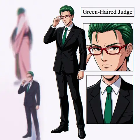 Green-Haired Judge