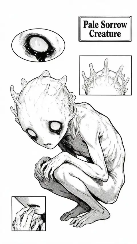 Pale Sorrow Creature