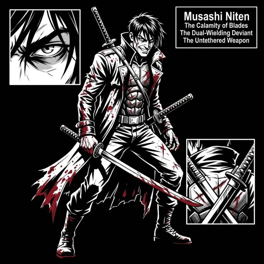 Musashi Niten portrait