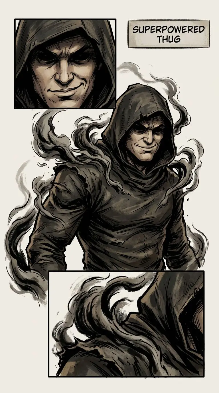 Superpowered Thug portrait