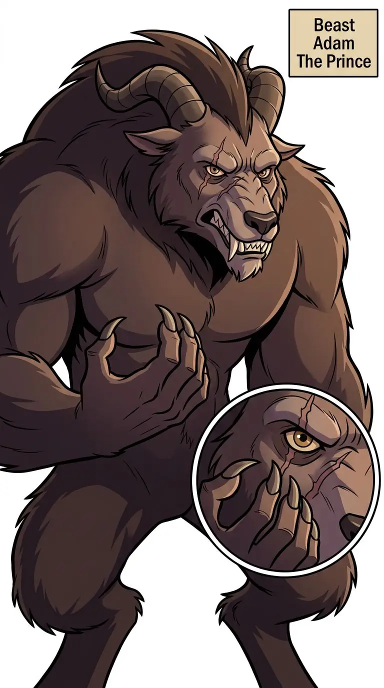 Beast portrait